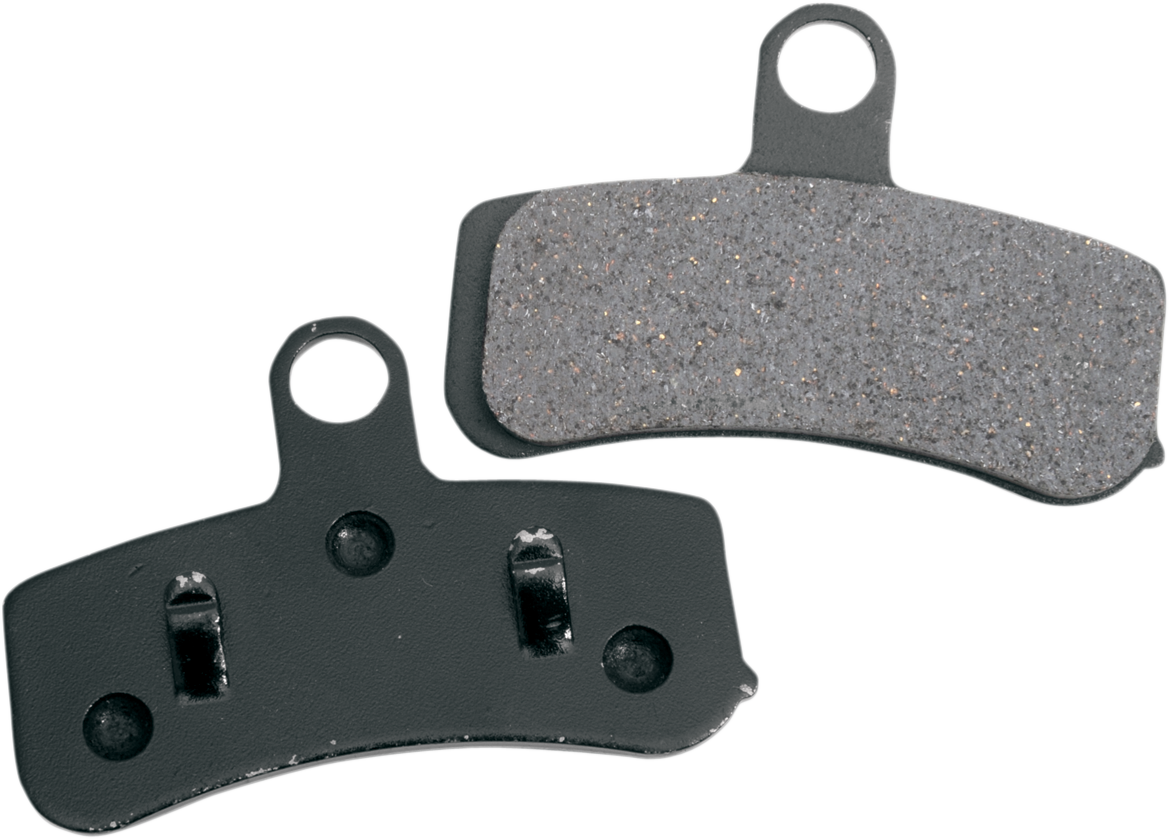 Drag Specialties Pads Brk S-m 08-17BT Front