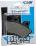 Drag Specialties Pads Brk S/m 06-07FXST