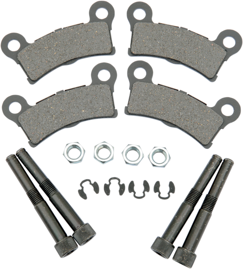 Drag Specialties Pads Brk S-m Tri-gl 09-13
