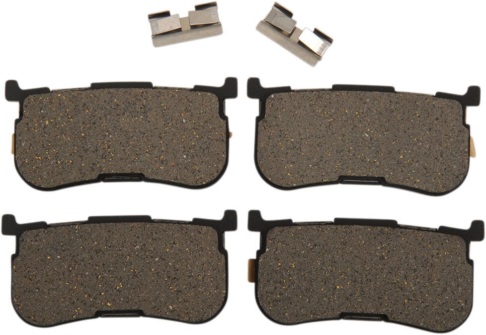Drag Specialties Pads Brk S-m Trk 14-19