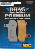 Drag Specialties Pad Brk Prem HDP962