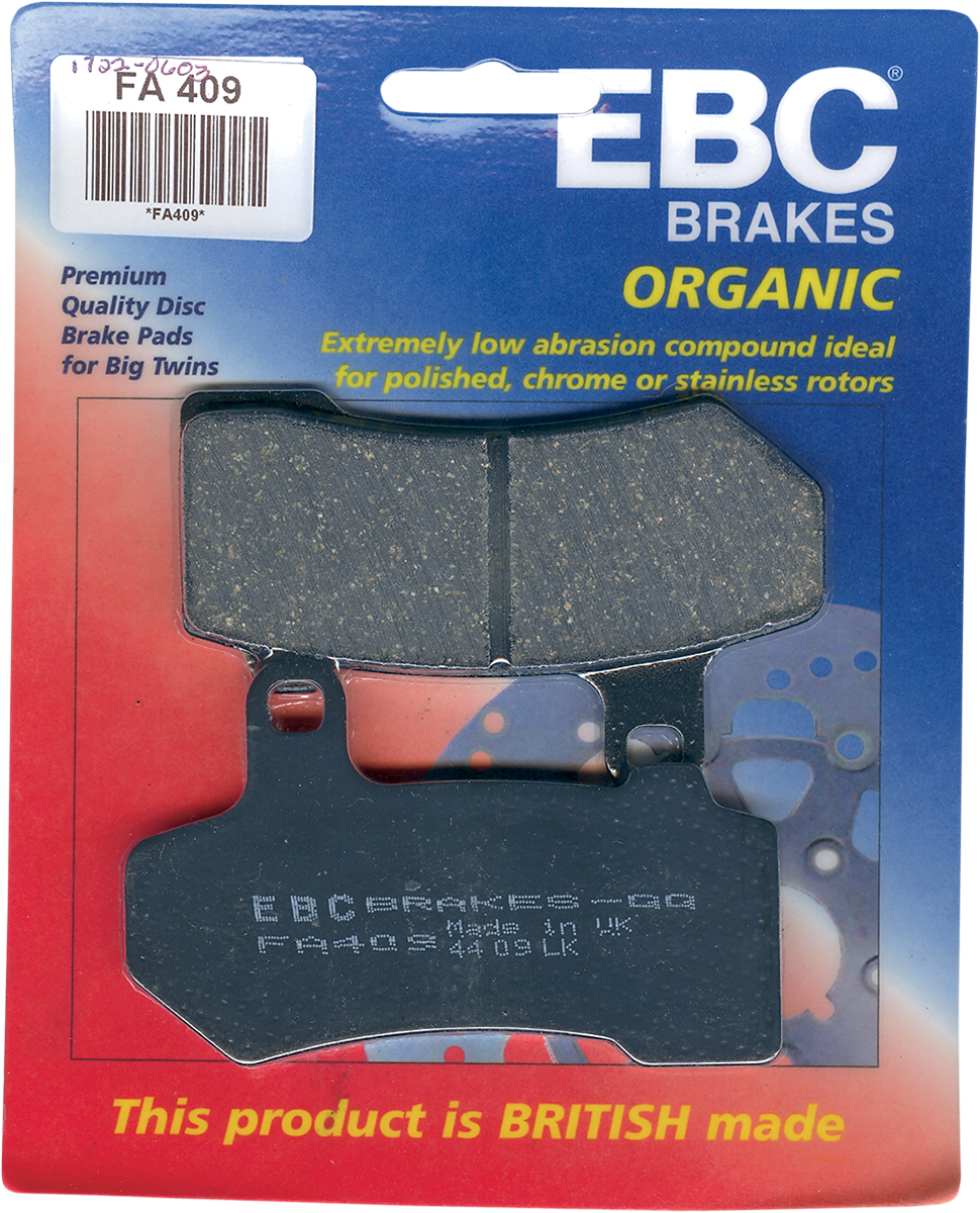 EBC Brake Pad Ebc H/d FA409