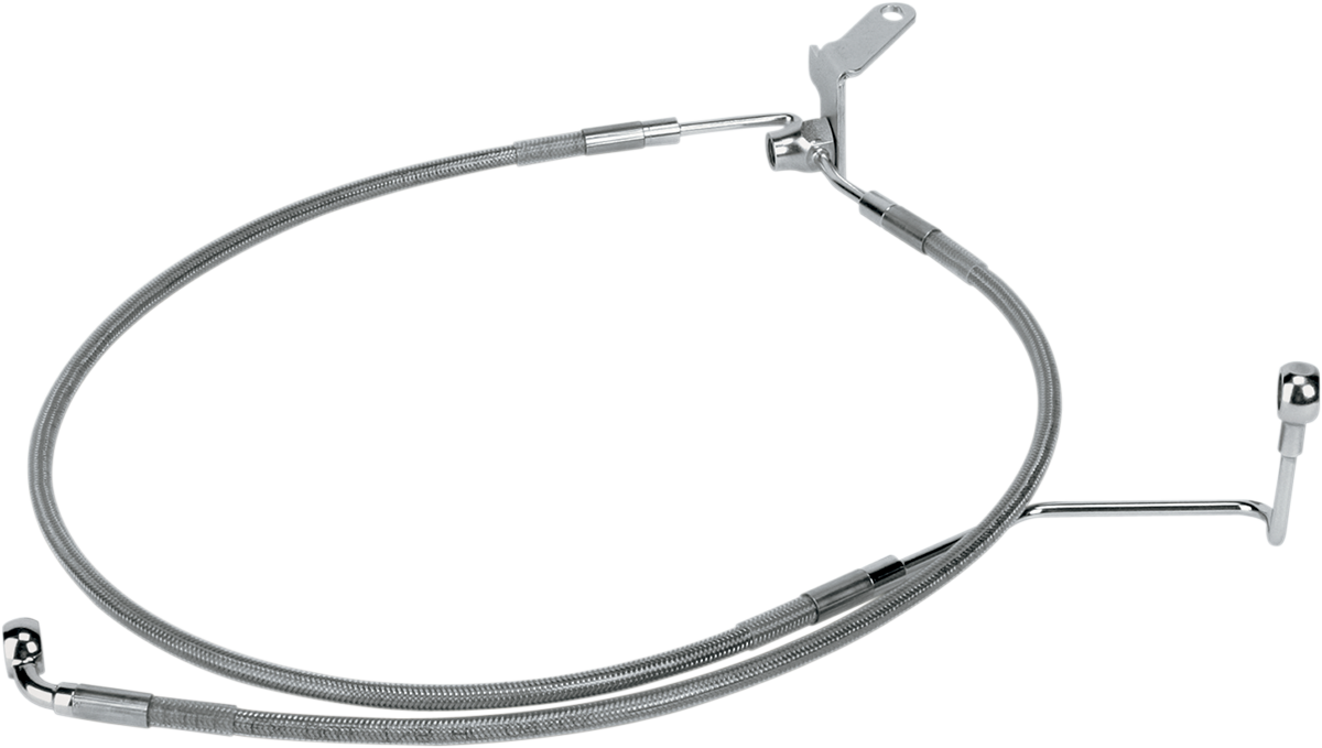 Drag Specialties Brake Line Rear +3' 04-06ST