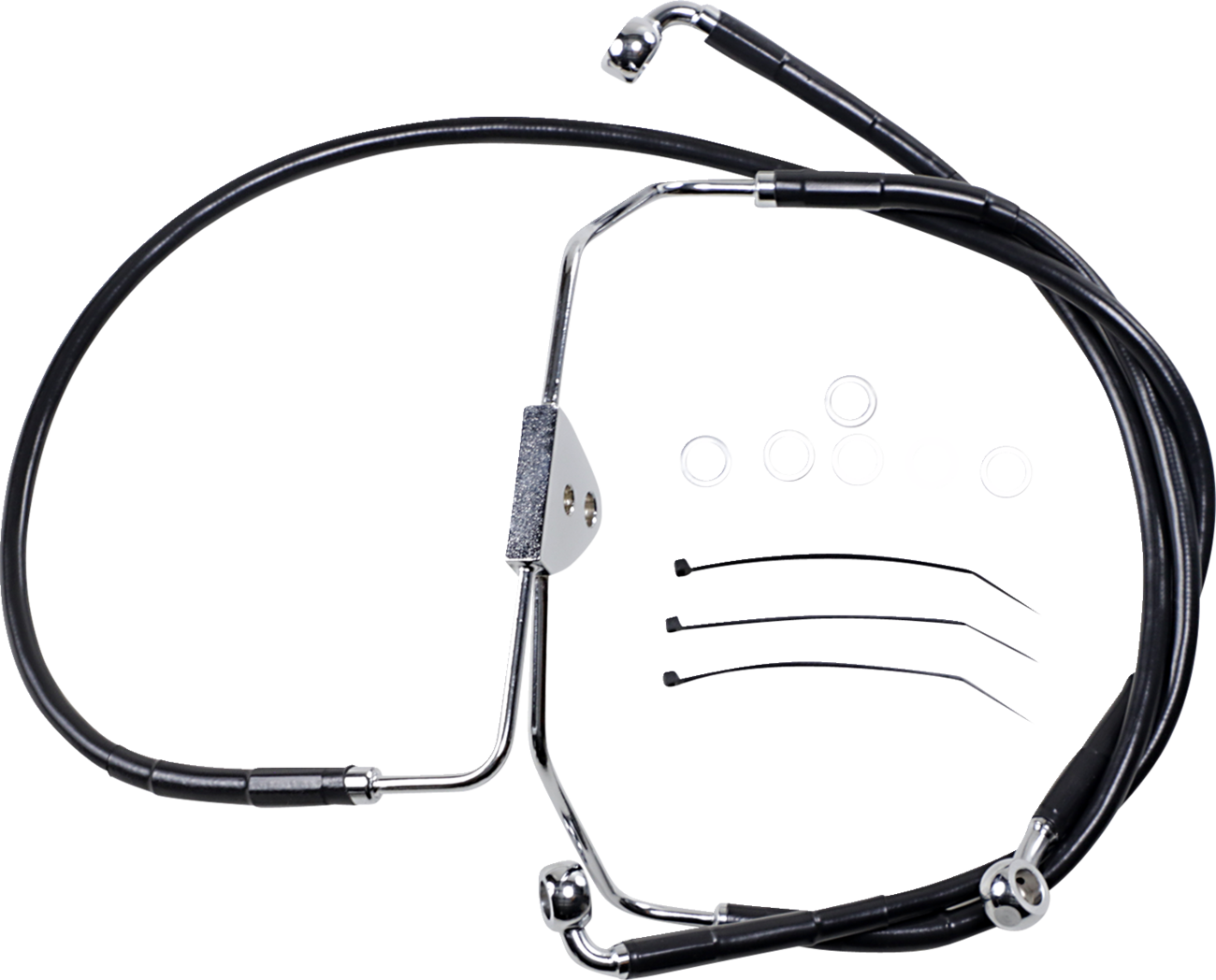 Drag Specialties Line Brk Fr 08-13FLT BL+4
