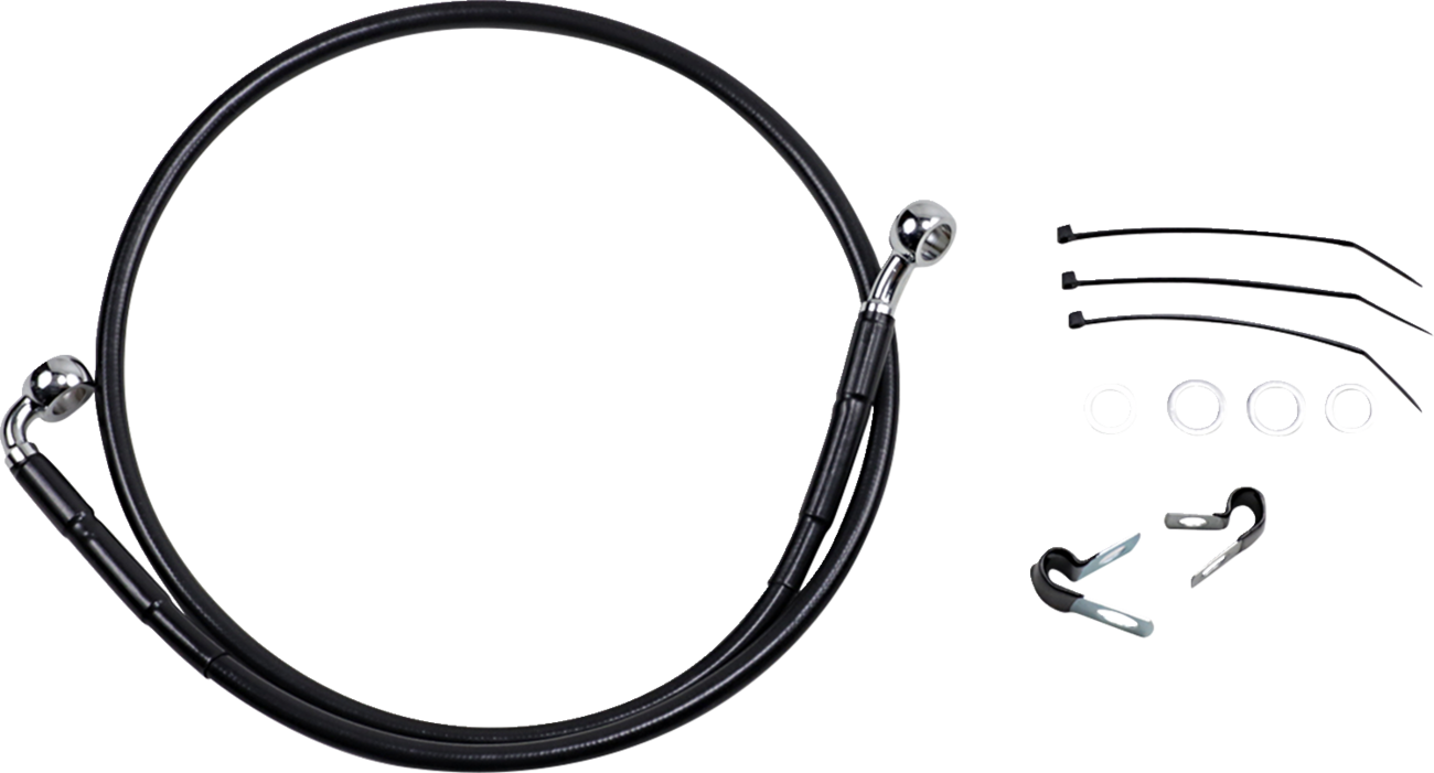 Drag Specialties Line Brk Ft Fxd 00-5 - Black