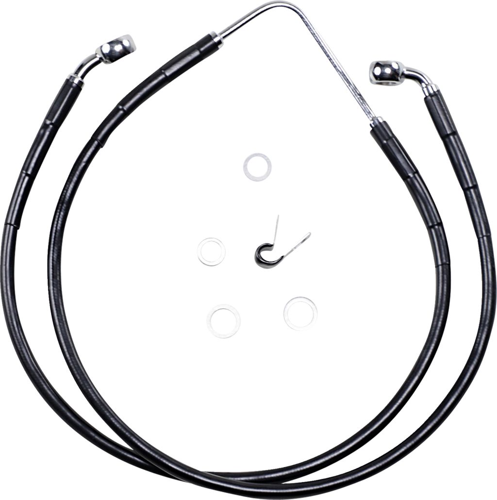 Drag Specialties Line Brk Fr 06-07FXDWG - Black