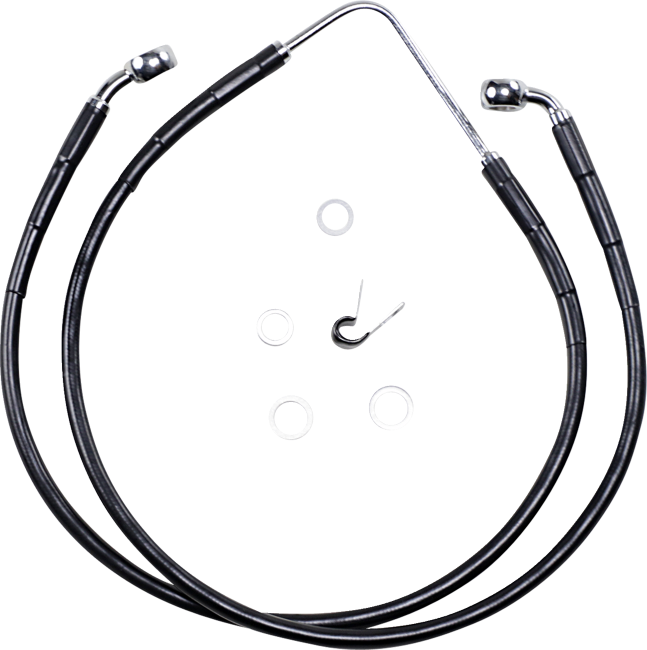 Drag Specialties Line Brk Fr 06-07FXDWG - Black