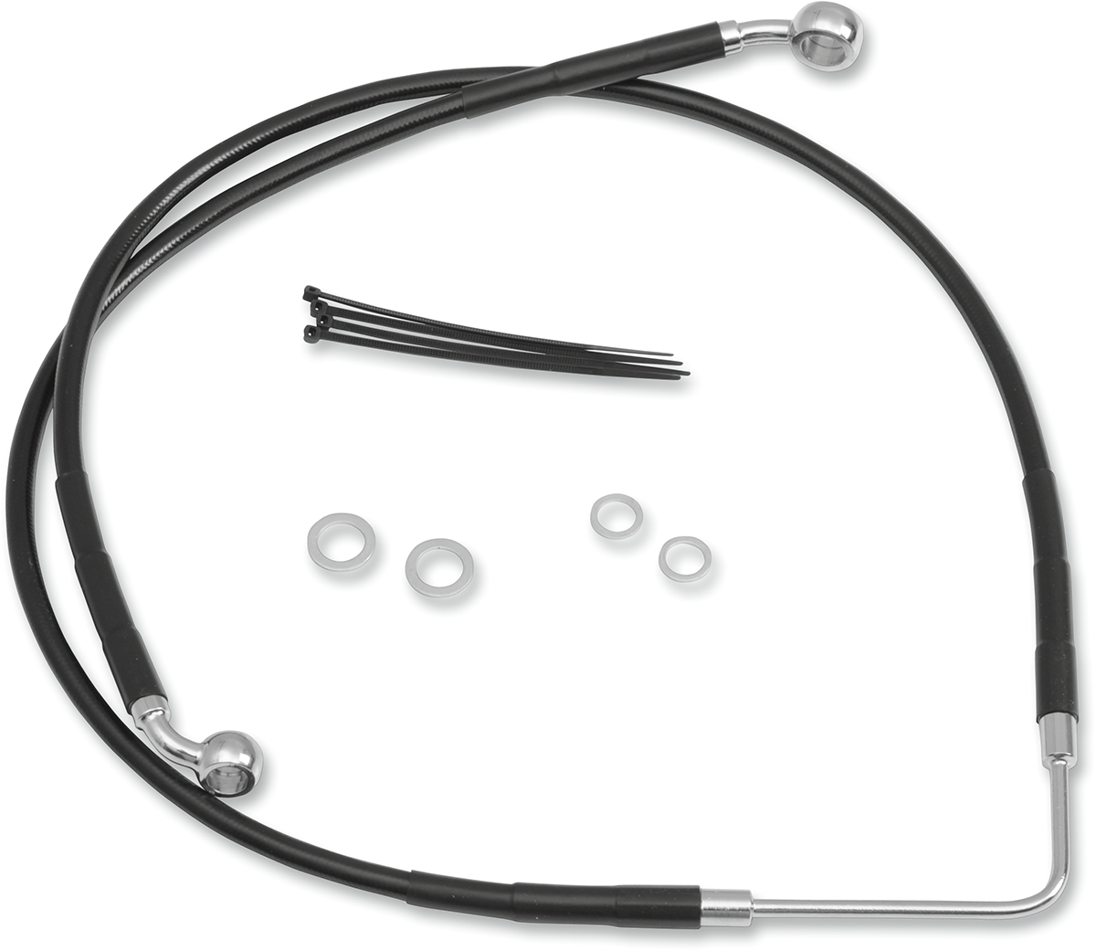 Drag Specialties Line Brk Fr 06-07FXDWG - Black