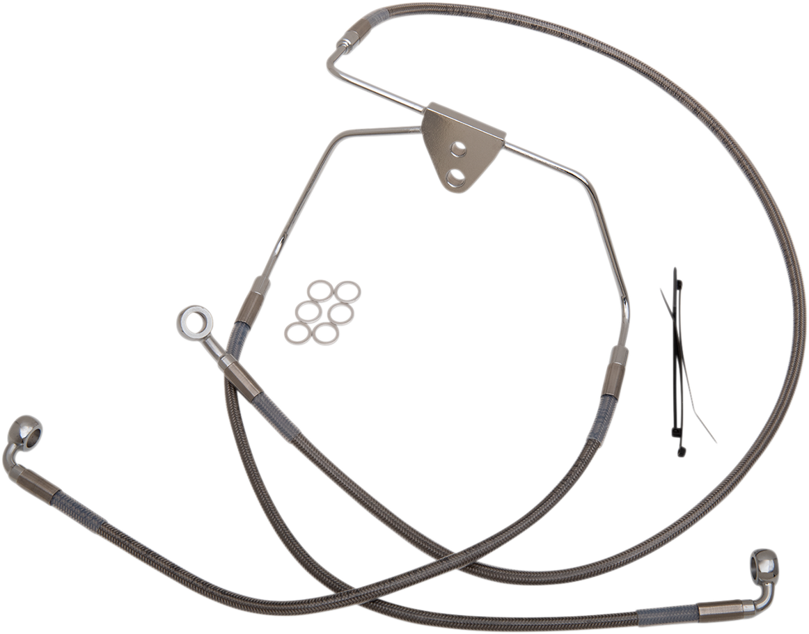 Drag Specialties Line Brk Fr 08-13FL SS+10
