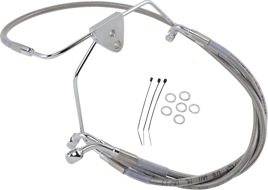 Drag Specialties Line Brk Ft Flh 96-07SS+4