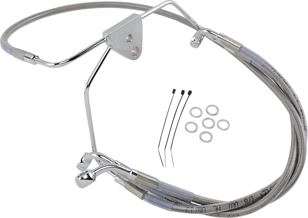 Drag Specialties Line Brk Ft Flh 96-07SS+4