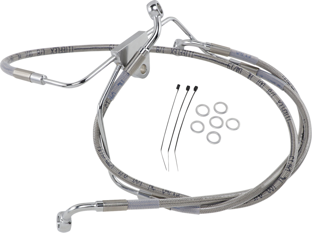 Drag Specialties Line Brk Ft Flh 96-07SS+6