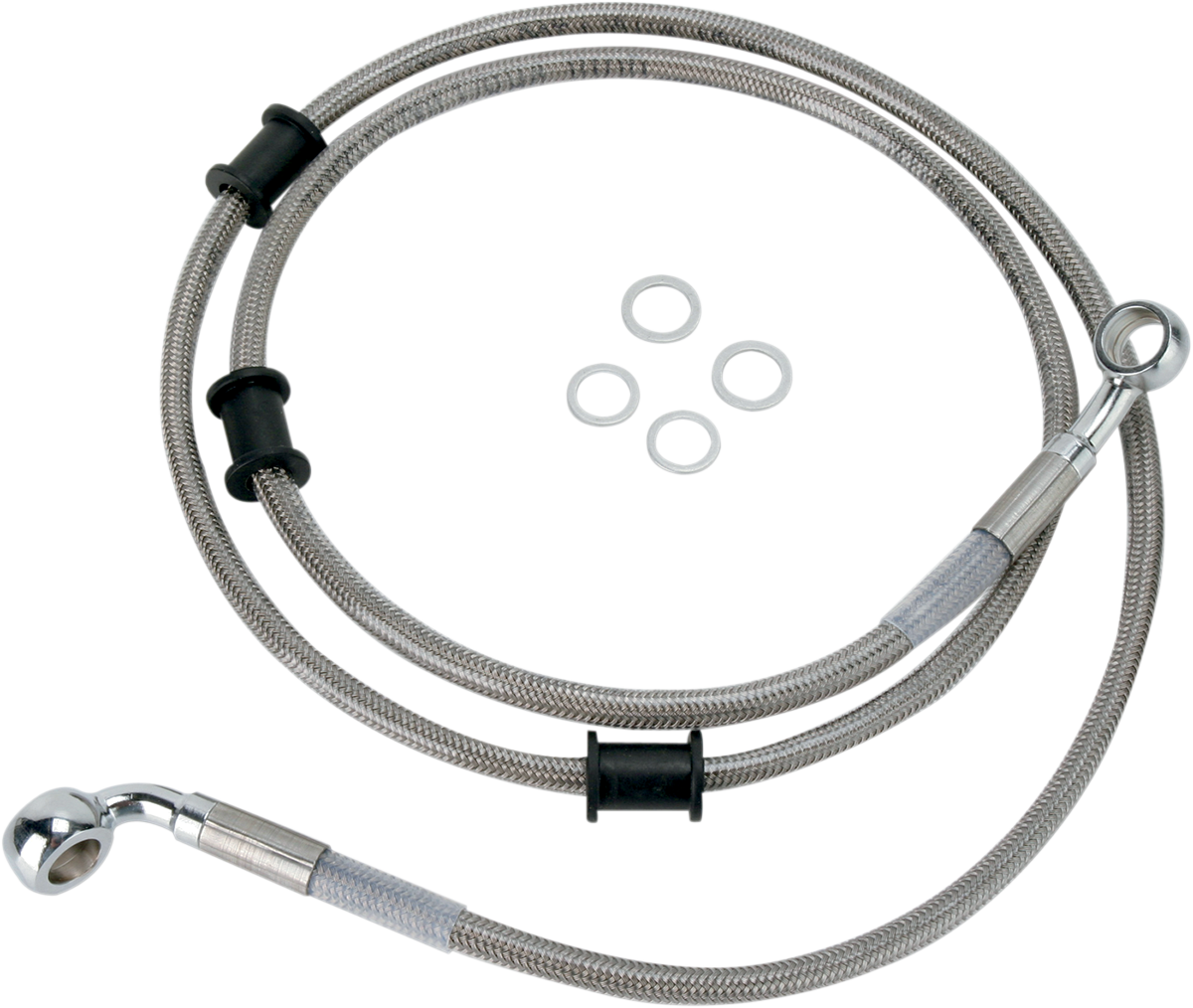 Drag Specialties Brakeline 08-10FLST - Stainless Steel