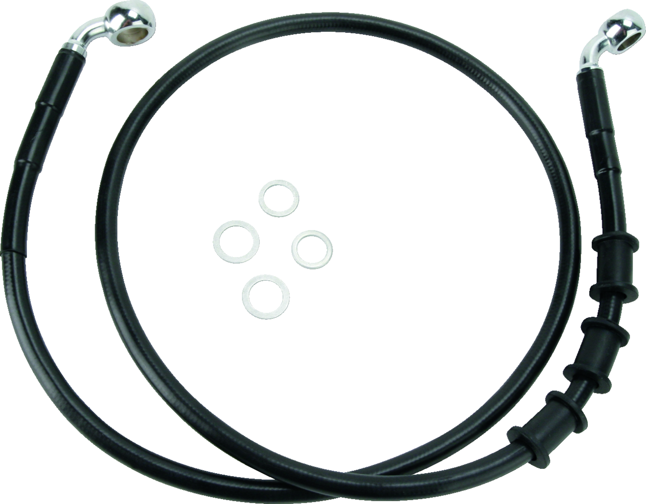Drag Specialties Brakeline FLSTN08-14BLK+2