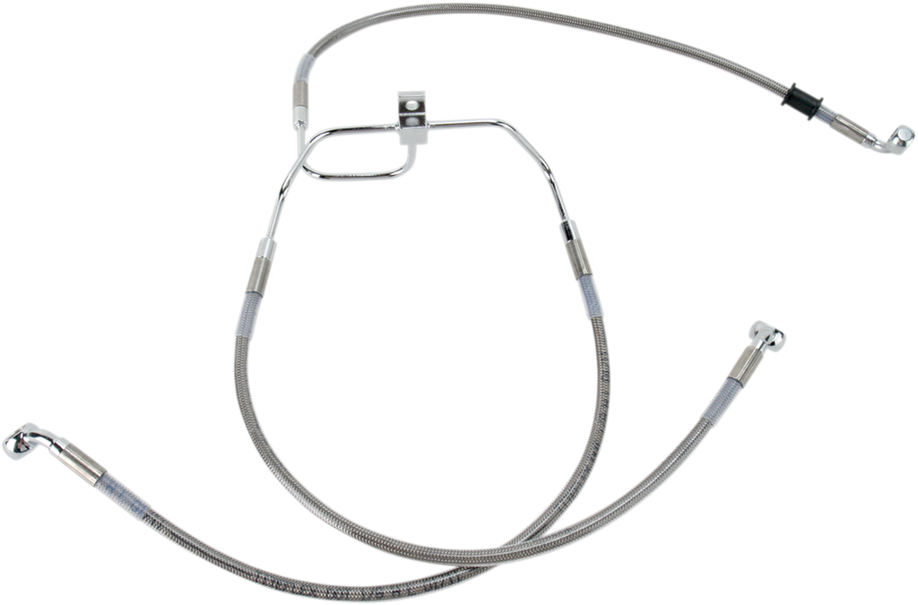 Drag Specialties Brakeline FXDF08-17 - Stainless Steel