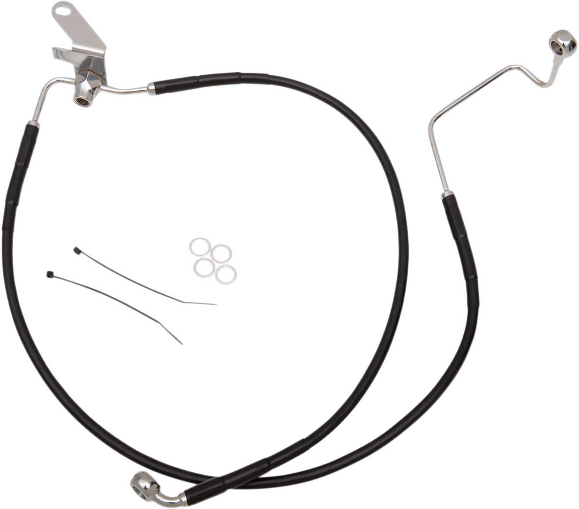 Drag Specialties Brakeline R Sftl 04-5BK+2