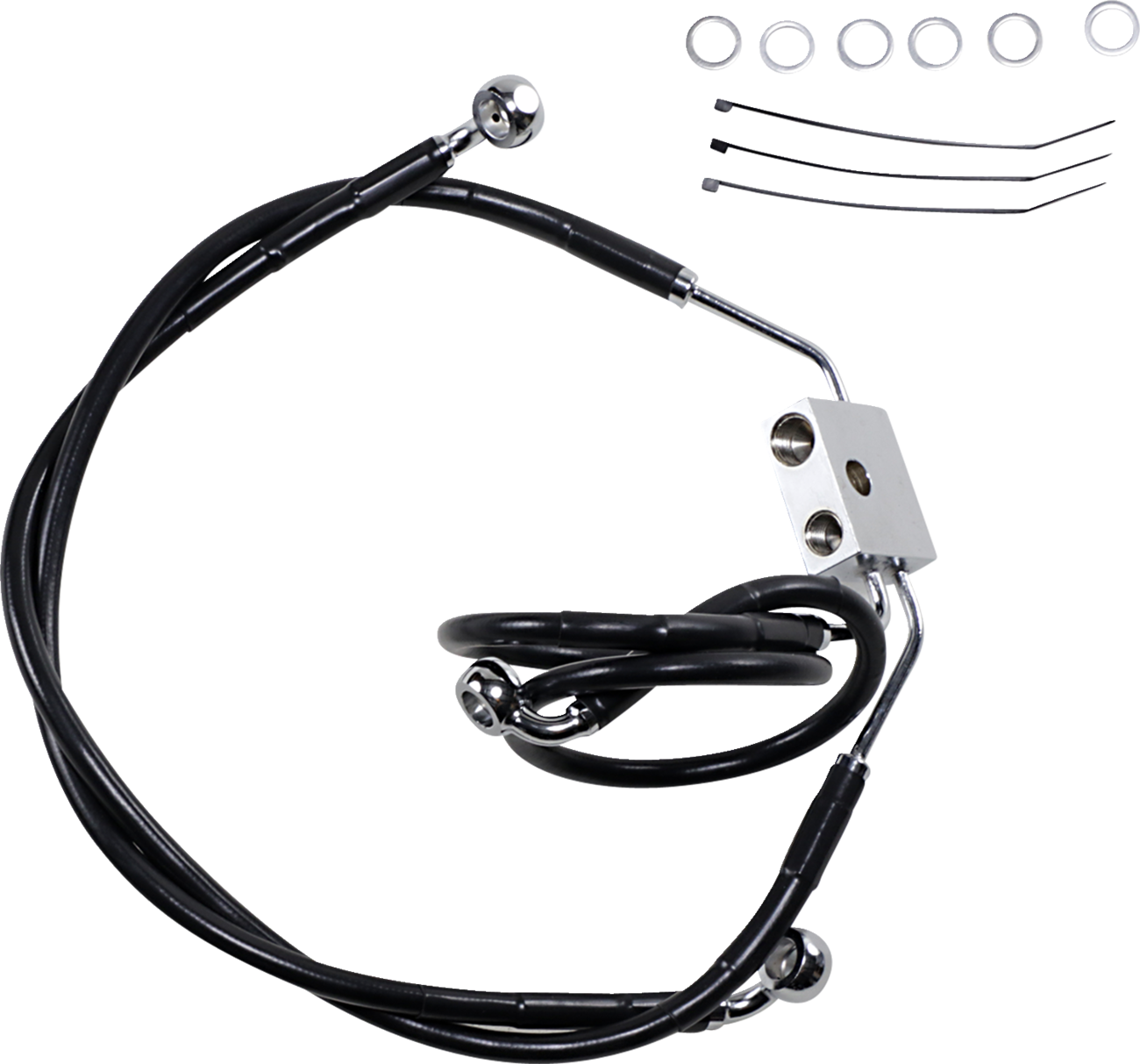 Drag Specialties Line Br F FXDF2-17BK UP+4
