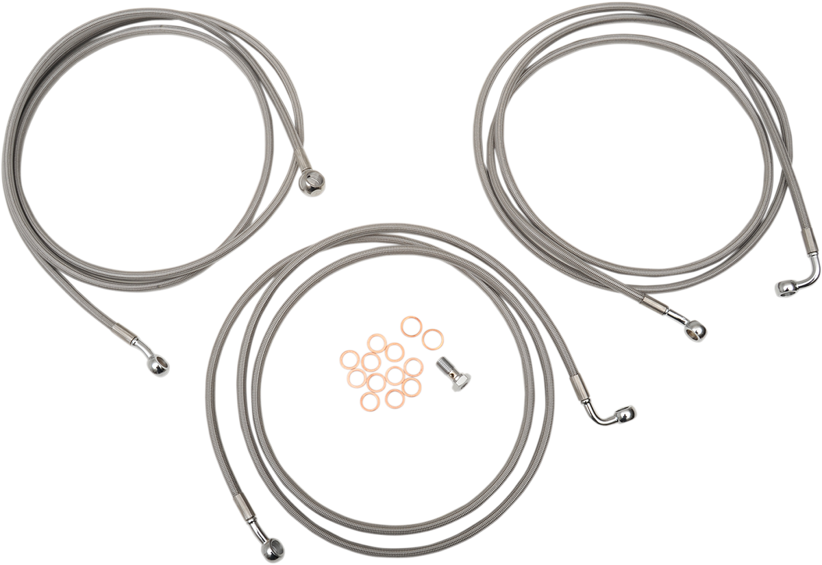 LA Choppers BRKLINS18-20 14+FL Abs - Stainless Steel