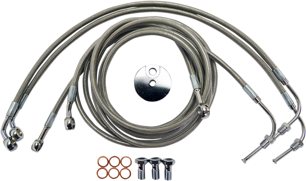 LA Choppers BRKLINES12-14 Fltr Abs - Stainless Steel