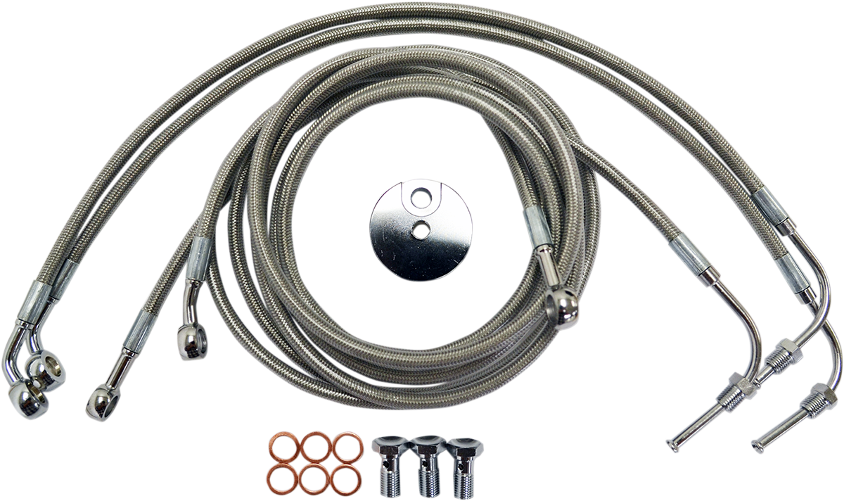 LA Choppers BRKLINES12-14 Fltr Abs - Stainless Steel