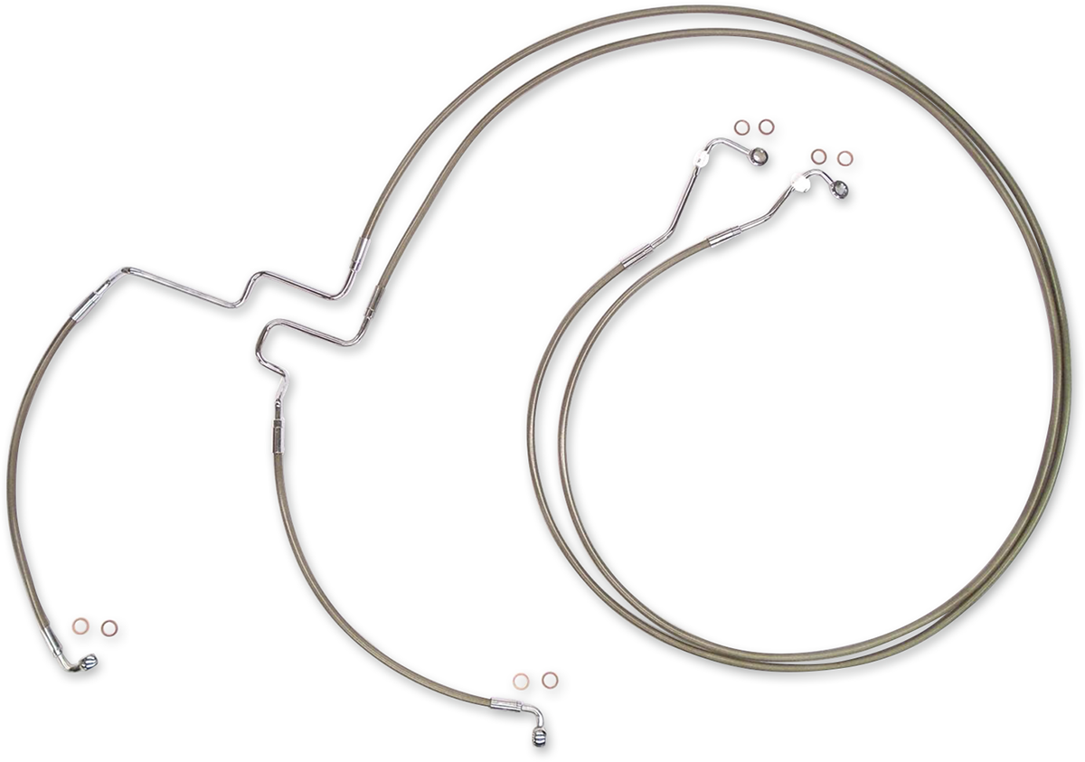 Magnum Shielding Line Brake Xr Lower - Stainless Steel