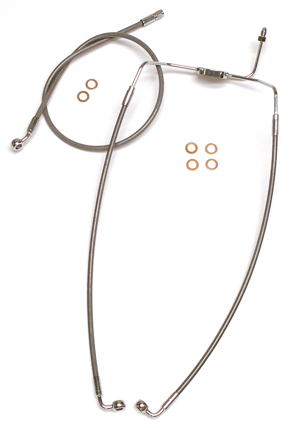 Magnum Shielding Line Brake Front Xr - Stainless Steel