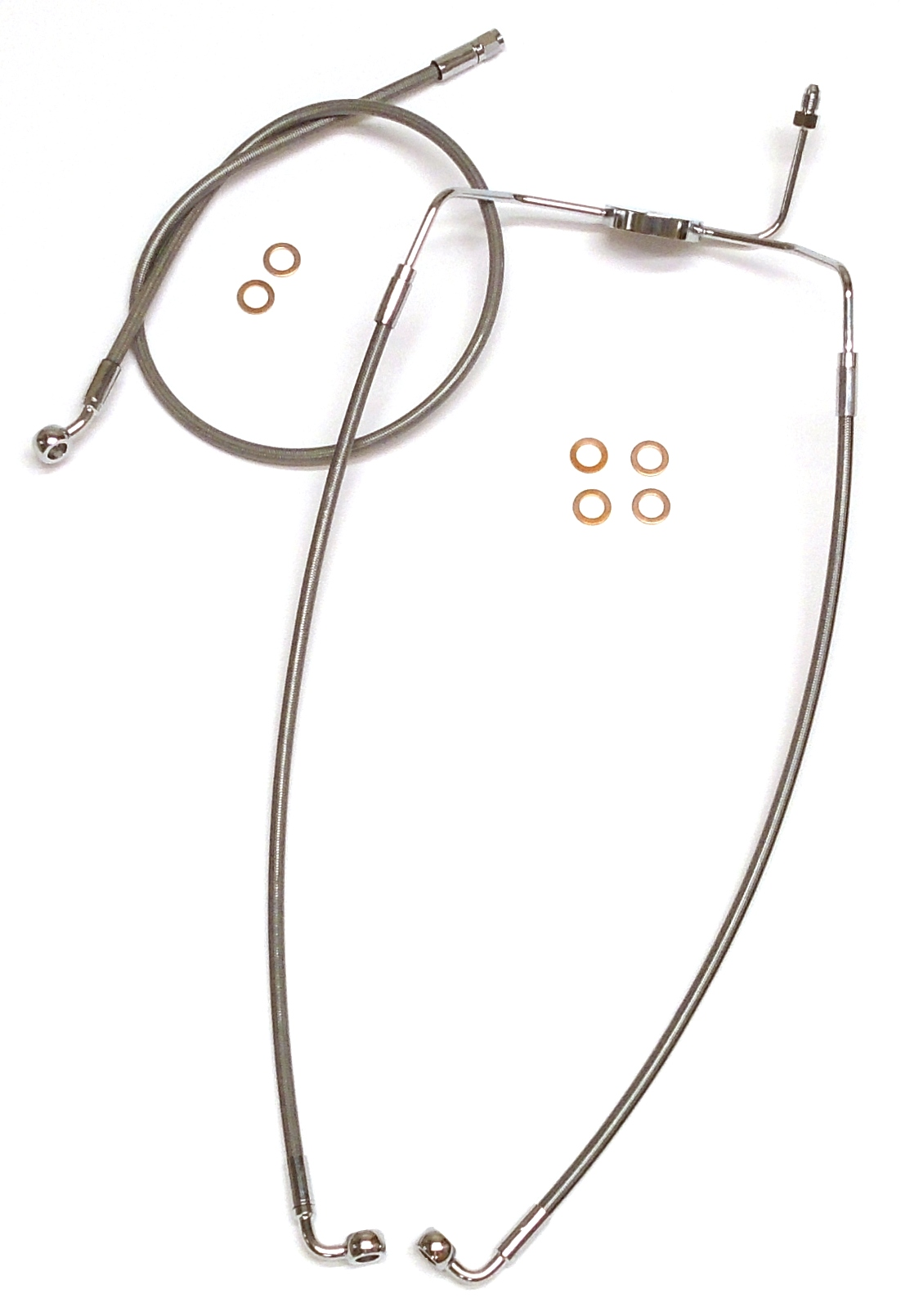 Magnum Shielding Line Brake Front Xr - Stainless Steel