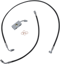 LA Choppers Brake Line 12-14 St 18+ - Black