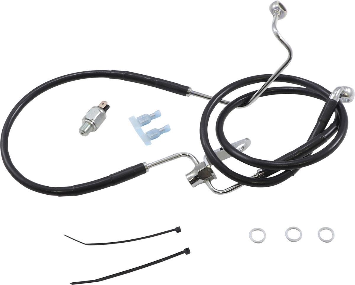 Drag Specialties Brk Line Rear Nonabs BL+3