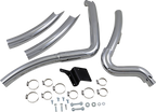 VANCE & HINES 2-into-2 Big Radius Exhaust System - Chrome - Dyna