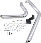 VANCE & HINES Shortshots Staggered Exhaust System - Chrome - Softail