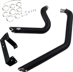 VANCE & HINES Shortshots Staggered Exhaust System - Black