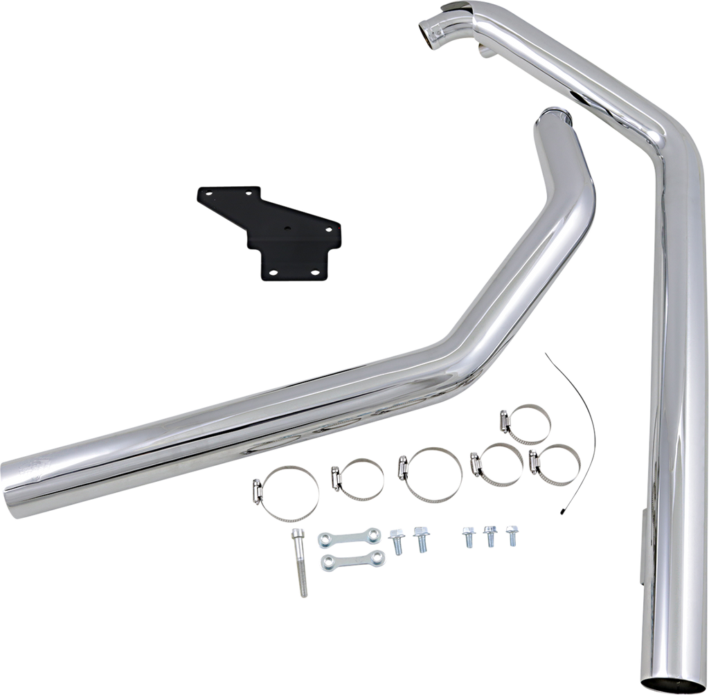 VANCE & HINES Straightshots Exhaust System - Chrome - Softail