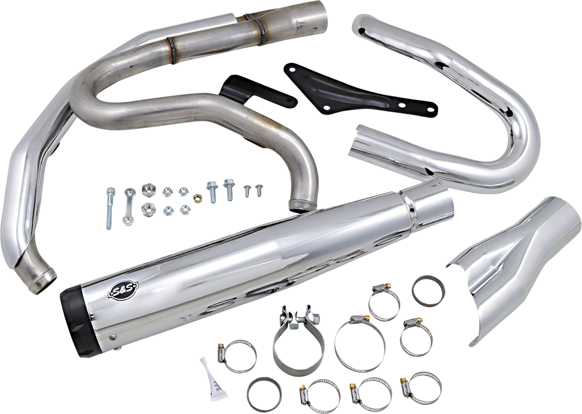 S&S Cycle Chr 2-1RC M8 St Exhaust
