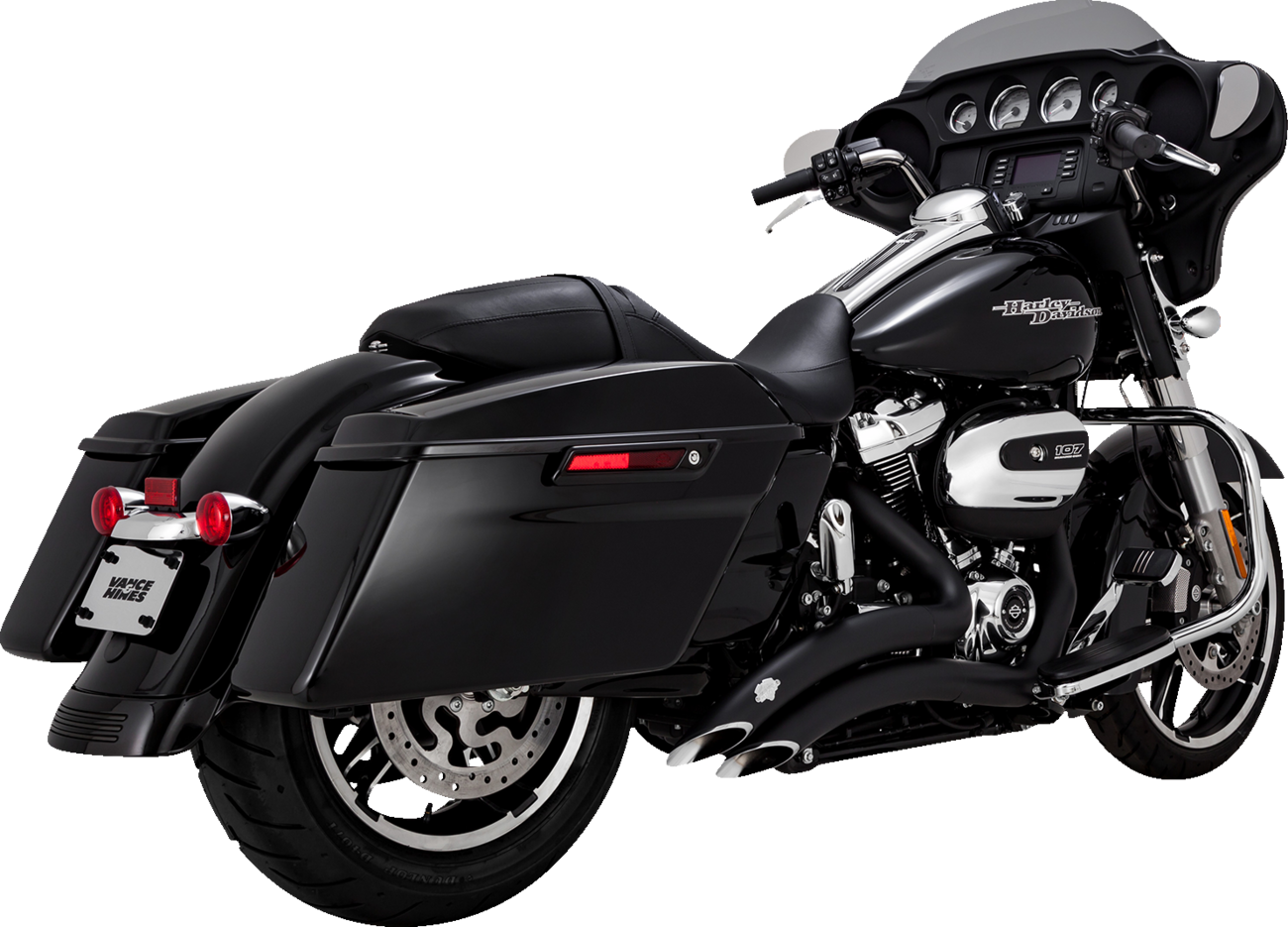 VANCE & HINES Big Radius Exhaust System - Black