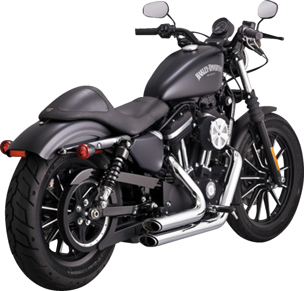 VANCE & HINES Shortshots Staggered Exhaust System - Chrome