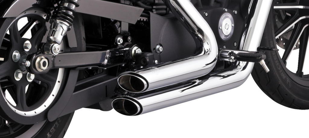 VANCE & HINES Shortshots Staggered Exhaust System - Chrome