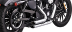 VANCE & HINES Shortshots Staggered Exhaust System - Chrome