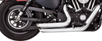 VANCE & HINES Shortshots Staggered Exhaust System - Chrome