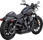 VANCE & HINES Shortshots Staggered Exhaust System - Black