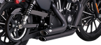 VANCE & HINES Shortshots Staggered Exhaust System - Black