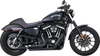 VANCE & HINES Shortshots Staggered Exhaust System - Black