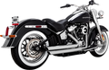 VANCE & HINES Big Shots Staggered Exhaust System - Chrome