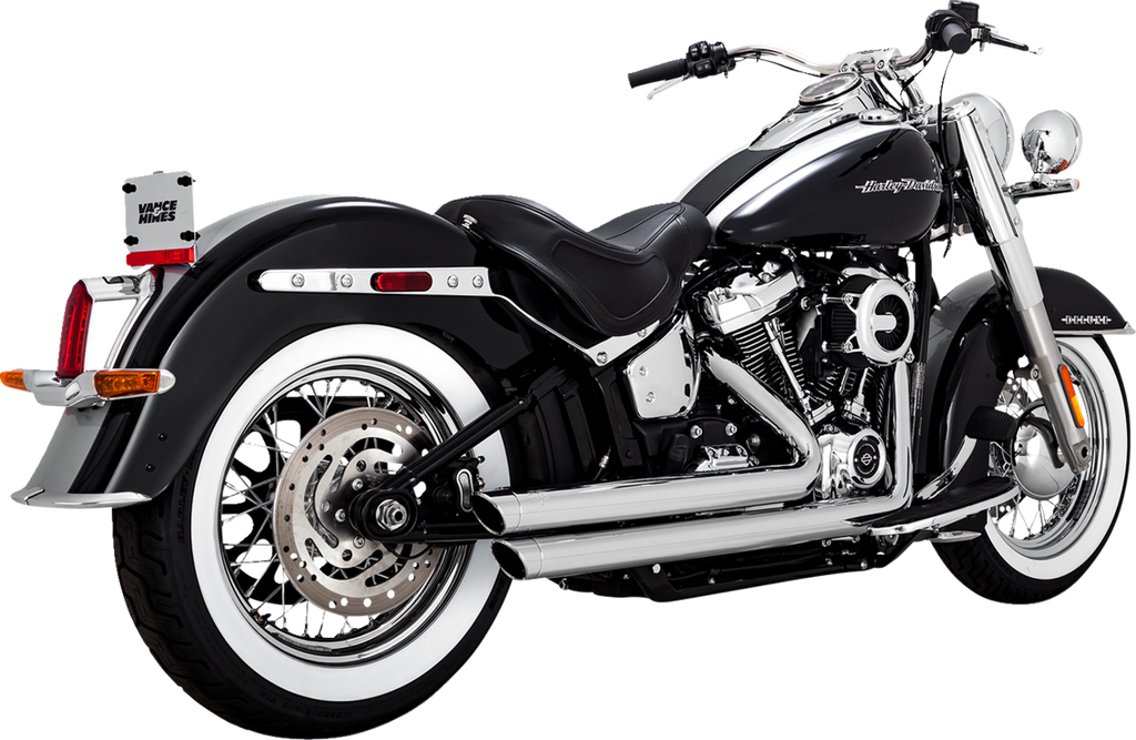 VANCE & HINES Big Shots Staggered Exhaust System - Black