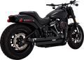 VANCE & HINES Big Shots Staggered Exhaust System - Black