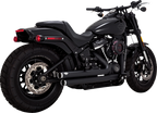 VANCE & HINES Big Shots Staggered Exhaust System - Black