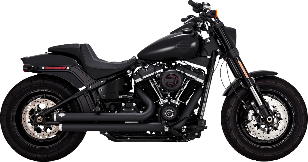 VANCE & HINES Big Shots Staggered Exhaust System - Black