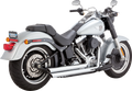 VANCE & HINES Big Shots Staggered Exhaust System - Chrome