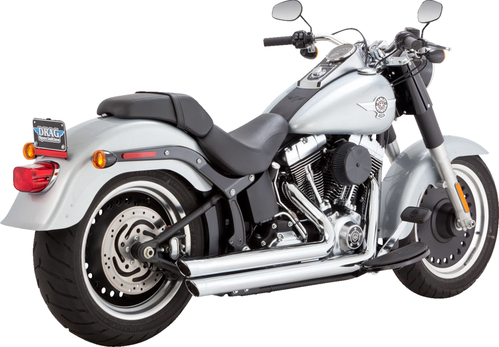 VANCE & HINES Big Shots Staggered Exhaust System - Black