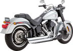 VANCE & HINES Big Shots Staggered Exhaust System - Black